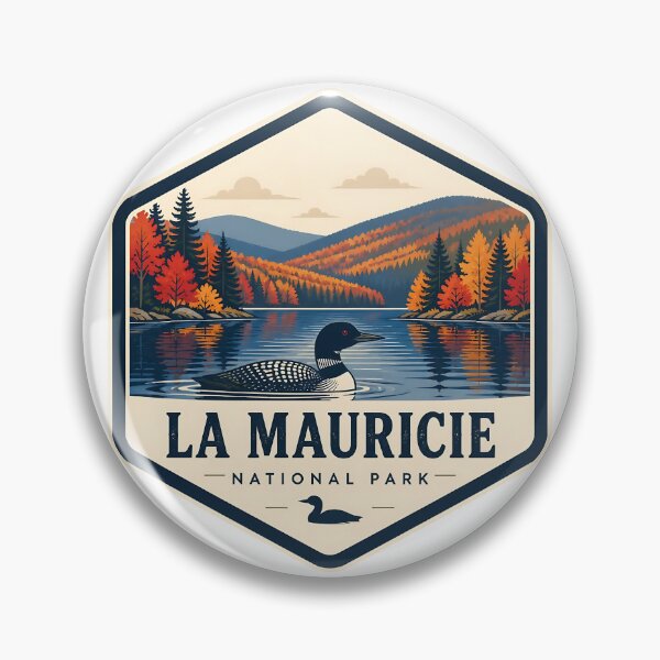 Item preview, La Mauricie National Park Canada Vintage Travel designed and sold by TravelersGems.