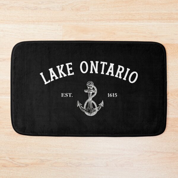 Item preview, Lake Ontario Est 1615 Vintage Anchor Great Lakes Nautical Graphic designed and sold by DianaVape.