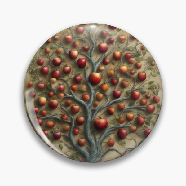 Item preview, Apple Tree Of Life Vintage Relief Tapestry designed and sold by pinkal.