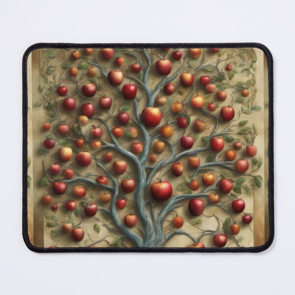 Item preview, Apple Tree Of Life Vintage Relief Tapestry designed and sold by pinkal.