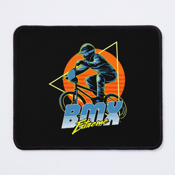 Item preview, BMX Extreme Retro Sunset Biker Rider designed and sold by heedooppod.