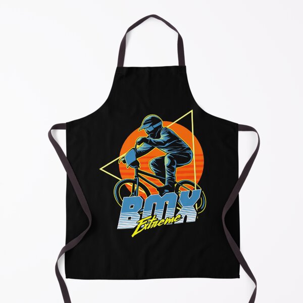 Item preview, BMX Extreme Retro Sunset Biker Rider designed and sold by heedooppod.
