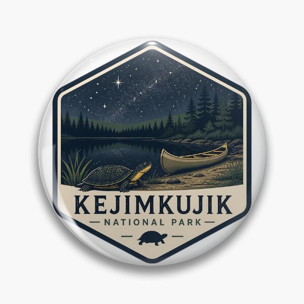 Item preview, Kejimkujik National Park Canada Vintage Travel designed and sold by TravelersGems.