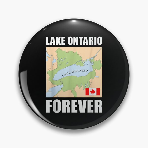 Item preview, Lake Ontario Forever Canada Map Funny Political Great Lakes Graphic designed and sold by DianaVape.