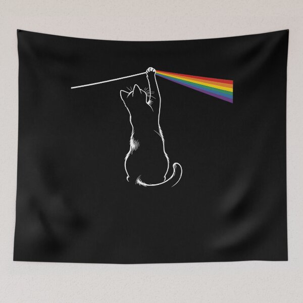 Item preview, Cat Rainbow Shirt designed and sold by jessicaguarnido.