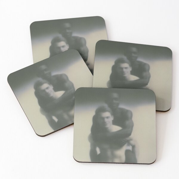 Item preview, Playful Men's Piggyback - Soft Focus Young Gay Couple designed and sold by gayishdesign.