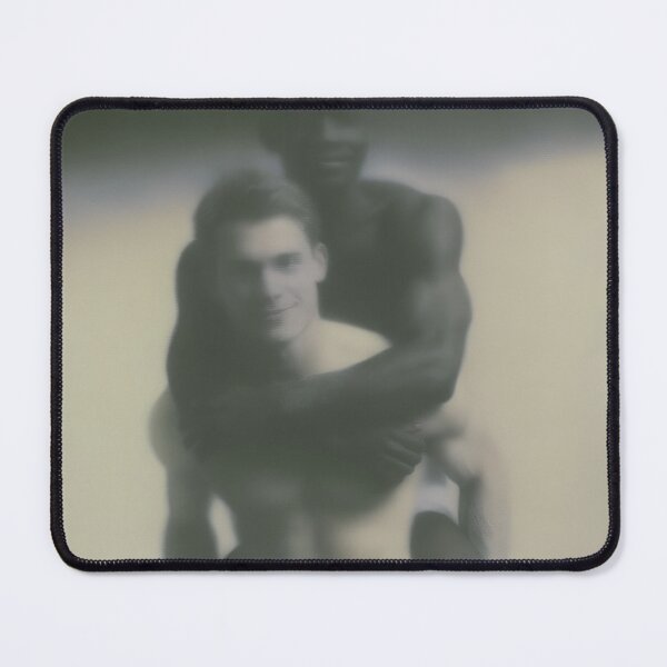Item preview, Playful Men's Piggyback - Soft Focus Young Gay Couple designed and sold by gayishdesign.