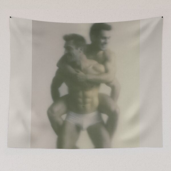 Item preview, Playful Men's Romance - Soft Focus Gay Couple designed and sold by gayishdesign.