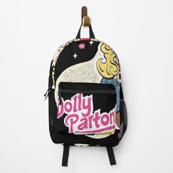 Item preview, Cute Dolly Parton Cartoon Pin Up Country Music Guitar designed and sold by Dravienart.