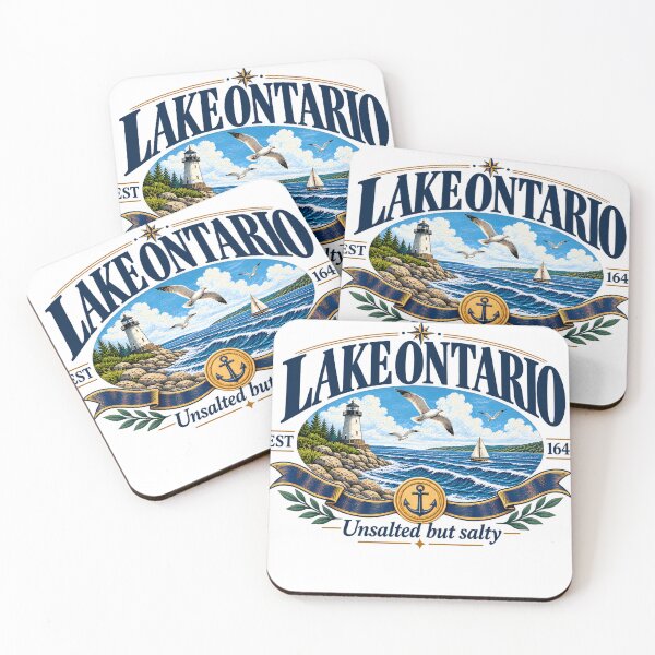Item preview, Lake Ontario UnSalted But Salty Not Lake America Great Lakes designed and sold by AlvinObrien.