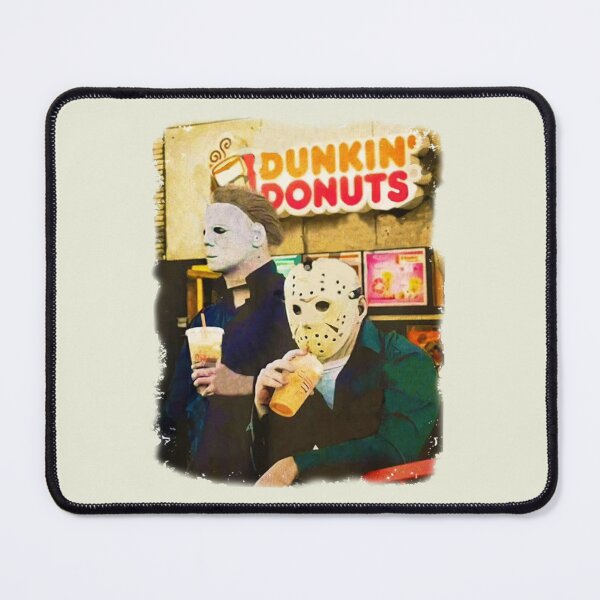 Item preview, Funny Michael And Jason, Dunkinn Donut, Horror Halloween Movie   designed and sold by D4nnyBoiArt.