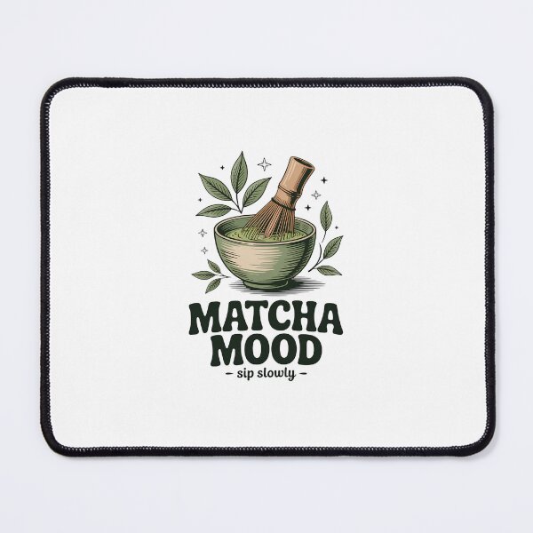 Item preview, Matcha Mood Cozy Green Tea Cafe designed and sold by Souck12.