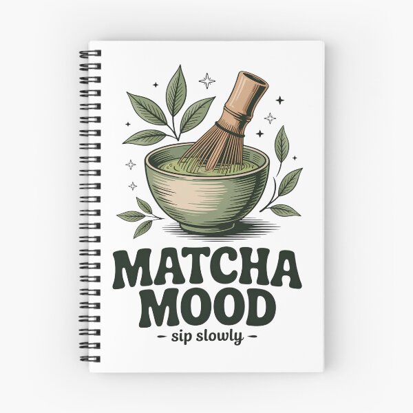 Item preview, Matcha Mood Cozy Green Tea Cafe designed and sold by Souck12.