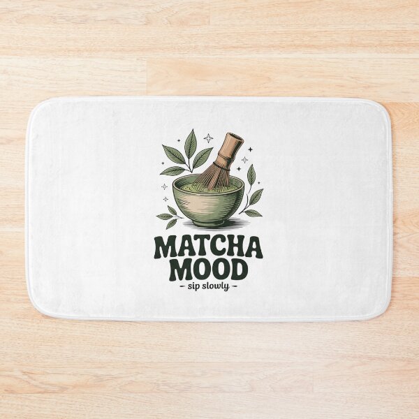 Item preview, Matcha Mood Cozy Green Tea Cafe designed and sold by Souck12.