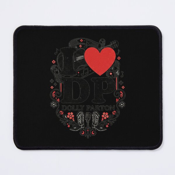 Item preview, Vintage I Love Dolly Parton DP Heart Country Western Music designed and sold by Dravienart.