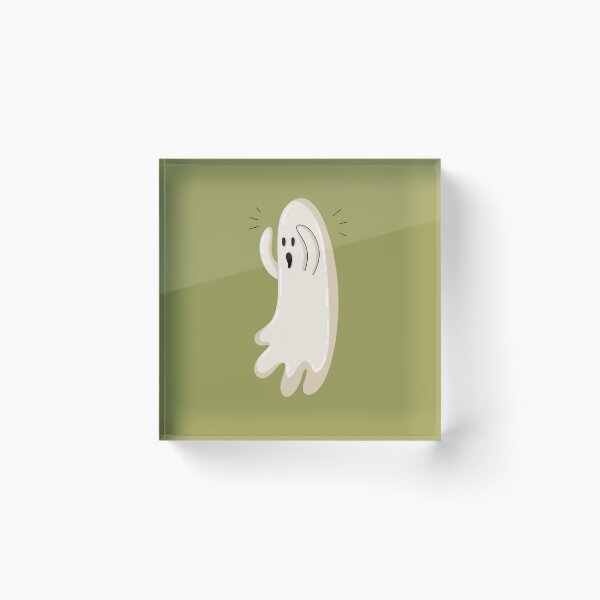 Item preview, Scared Little Ghost Illustration  designed and sold by OKartashova.
