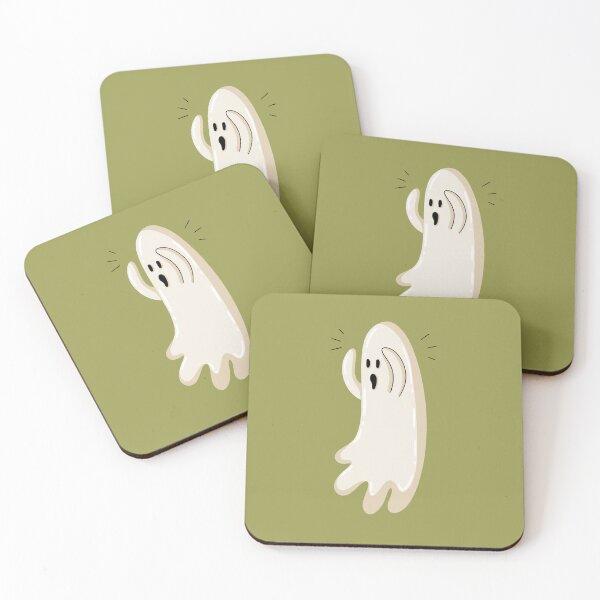 Item preview, Scared Little Ghost Illustration  designed and sold by OKartashova.