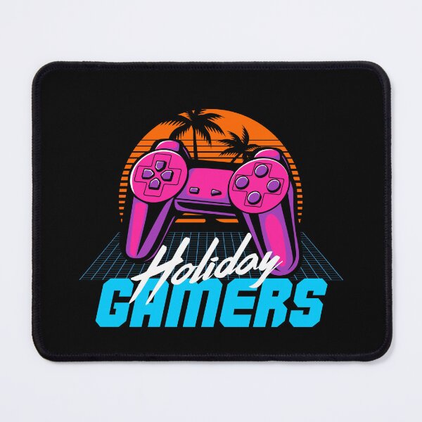 Item preview, Holiday Gamers Retro Synthwave Video Game Controller designed and sold by heedooppod.