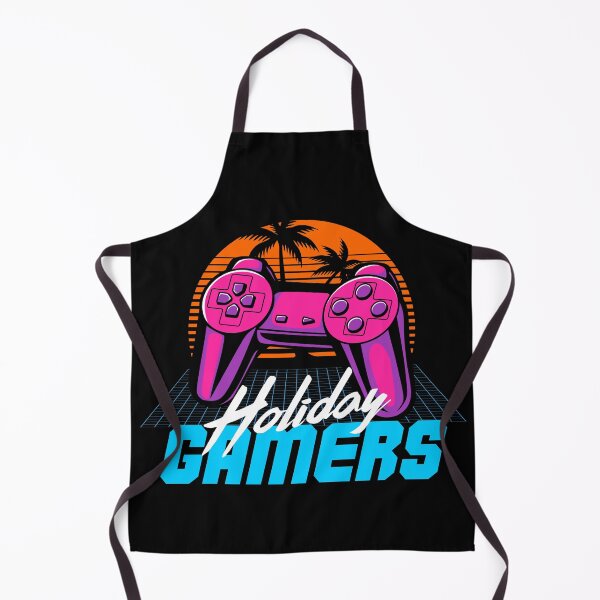 Item preview, Holiday Gamers Retro Synthwave Video Game Controller designed and sold by heedooppod.