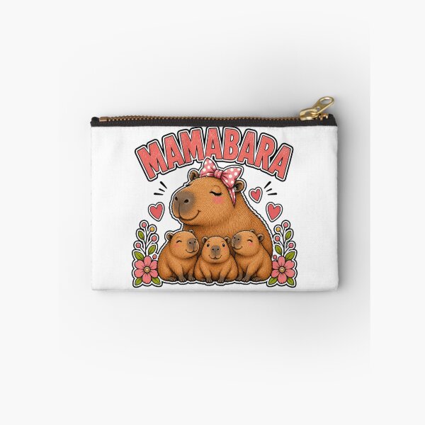 Item preview, Mamabara Cute Capybara Mom designed and sold by WeirdlyMild.