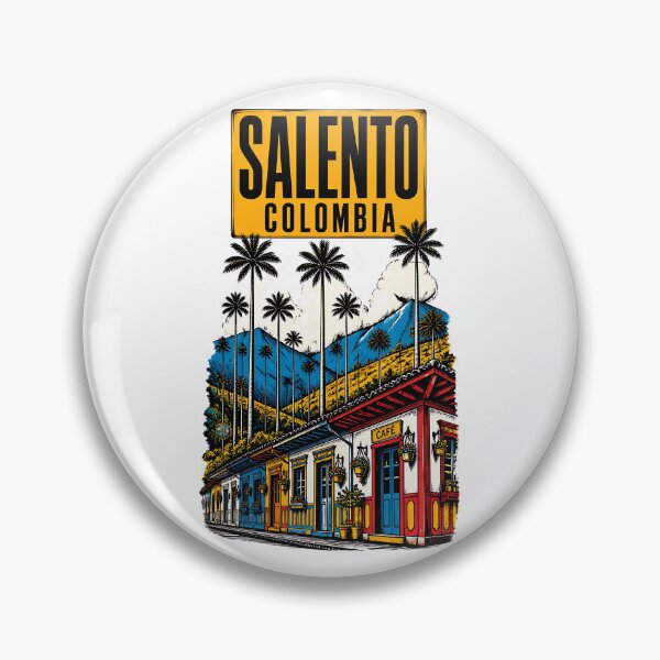 Item preview, Salento Colombia Vintage Travel Tourism designed and sold by TravelersGems.
