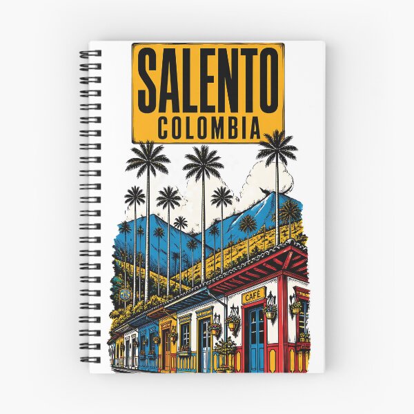 Item preview, Salento Colombia Vintage Travel Tourism designed and sold by TravelersGems.