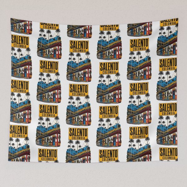 Item preview, Salento Colombia Vintage Travel Tourism designed and sold by TravelersGems.