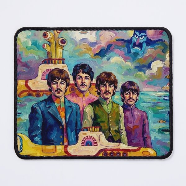 Item preview, Yellow Submarine Fine Art Tribute designed and sold by Art's Diner.