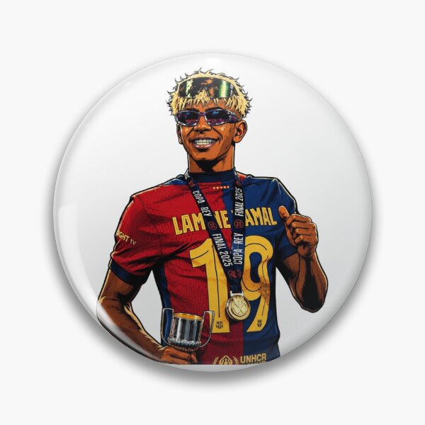 Item preview, Lamine Yamal Champion Illustration Comic Style Art designed and sold by annaarthk.