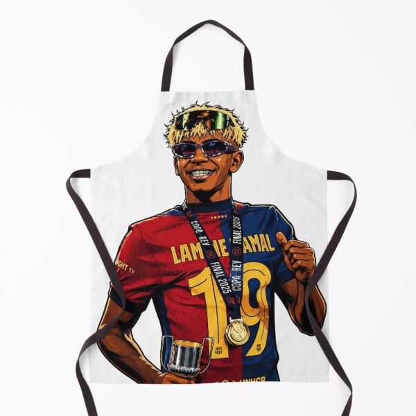 Item preview, Lamine Yamal Champion Illustration Comic Style Art designed and sold by annaarthk.