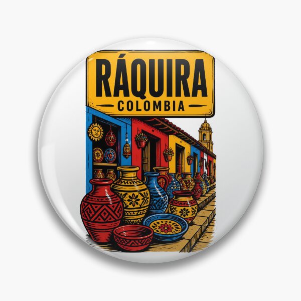 Item preview, Raquira Colombia Vintage Travel Tourism designed and sold by TravelersGems.