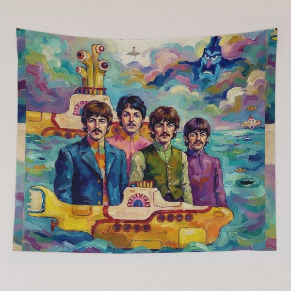 Item preview, Yellow Submarine Fine Art Tribute designed and sold by Art's Diner.