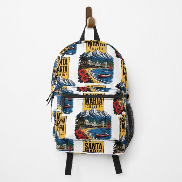 Item preview, Santa Marta Colombia Vintage Travel Tourism designed and sold by TravelersGems.