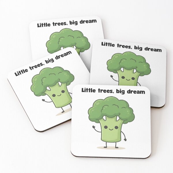 Item preview, cute broccli designed and sold by Rockveil Co..