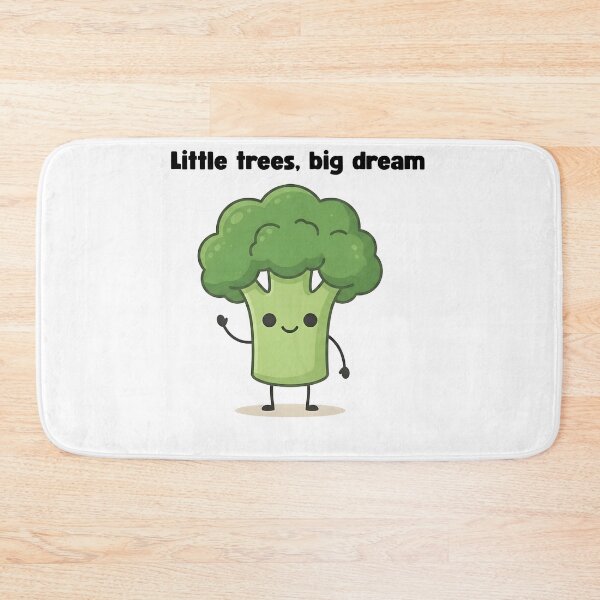 Item preview, cute broccli designed and sold by Rockveil Co..