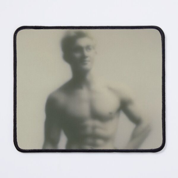 Item preview, Vintage Soft Focus Blonde Male - Dreamy Athletic Portrait designed and sold by gayishdesign.