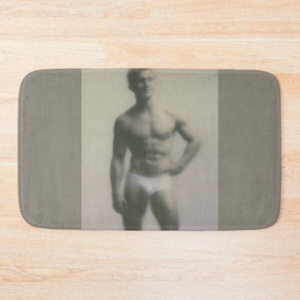 Item preview, Vintage Soft Focus Blonde Male - Dreamy Athletic Portrait designed and sold by gayishdesign.