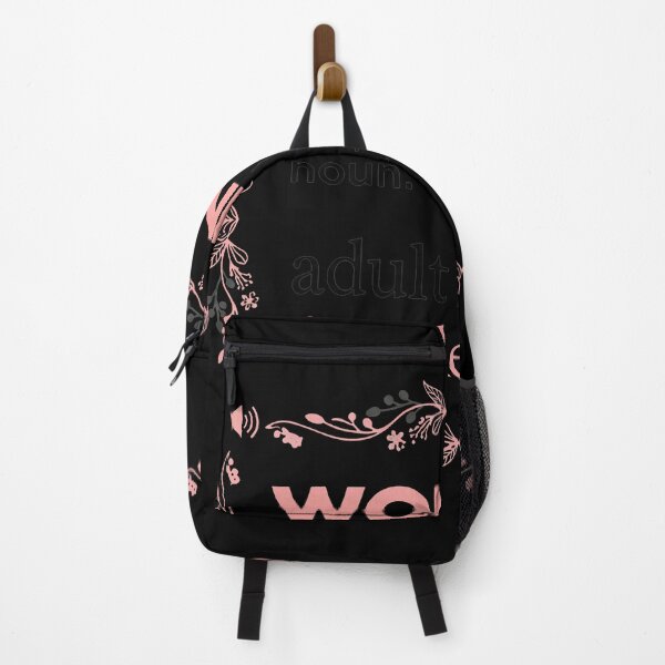 Item preview, Woman Definition Adult Human Female Floral Aesthetic Typography designed and sold by Dravienart.
