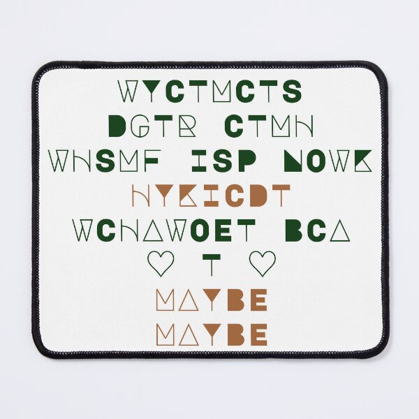Item preview, WYCTMCTS? IYKYK -- Quirky text (Green) designed and sold by Maria is Loud.