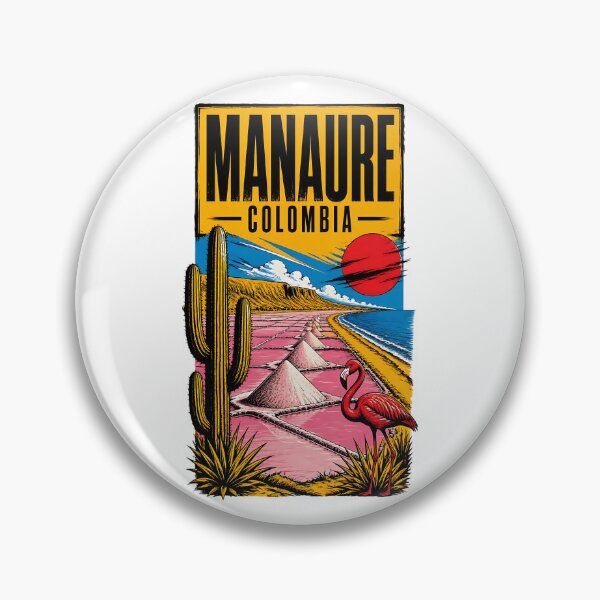 Item preview, Manaure Colombia Vintage Travel Tourism designed and sold by TravelersGems.