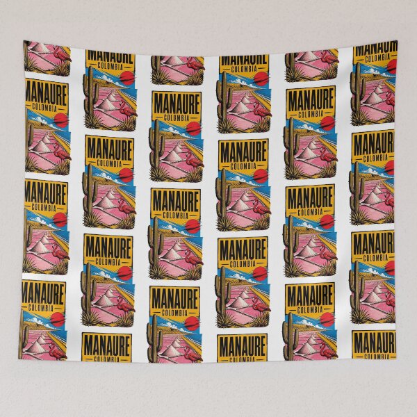 Item preview, Manaure Colombia Vintage Travel Tourism designed and sold by TravelersGems.