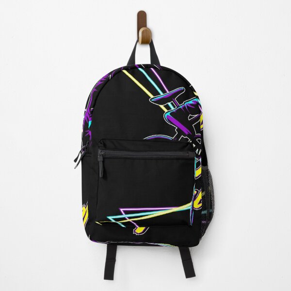 Item preview, BMX Freestyle Neon Synthwave Retro Biker designed and sold by heedooppod.