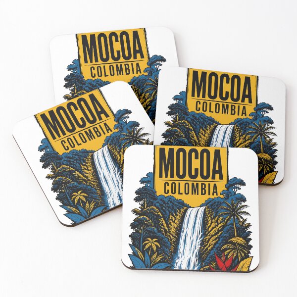 Item preview, Mocoa Colombia Vintage Travel Tourism designed and sold by TravelersGems.
