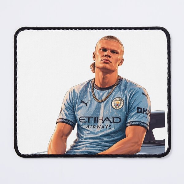 Item preview, Erling Haaland GTA Style Manchester City Art designed and sold by annaarthk.