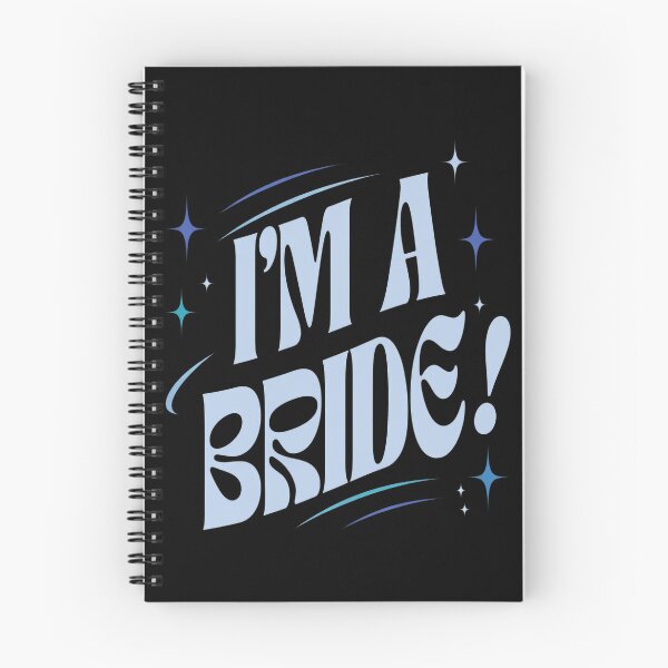 Item preview, I'm A Bride Blue Quote Retro designed and sold by EvanCabrera.