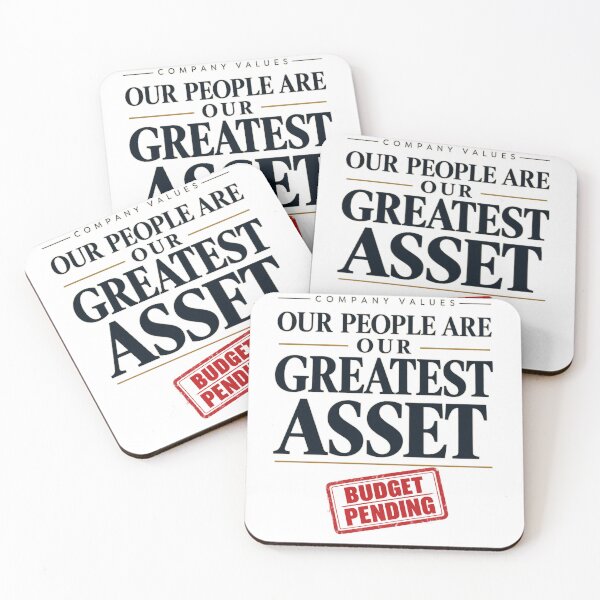 Item preview, Our People Are Our Greatest Asset | Funny Corporate Culture Humor designed and sold by Dr.Carrie'sStore.