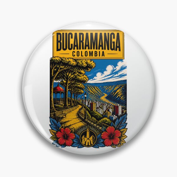 Item preview, Bucaramanga Colombia Vintage Travel Tourism designed and sold by TravelersGems.
