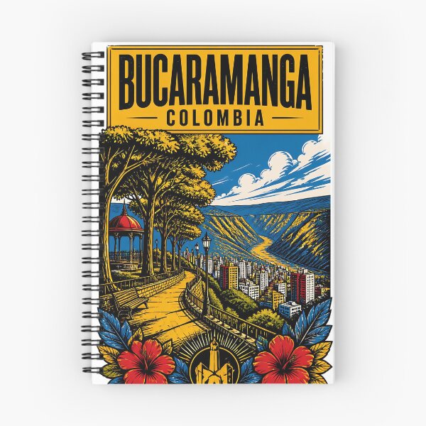 Item preview, Bucaramanga Colombia Vintage Travel Tourism designed and sold by TravelersGems.
