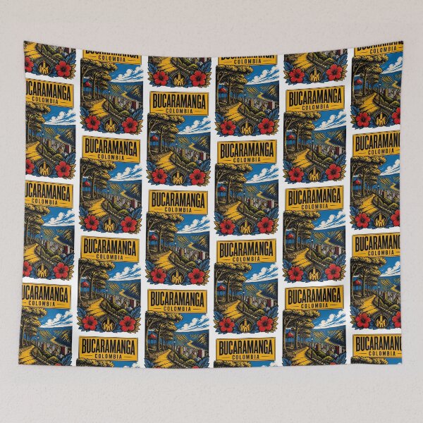 Item preview, Bucaramanga Colombia Vintage Travel Tourism designed and sold by TravelersGems.