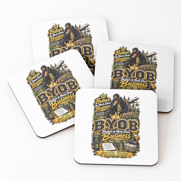 Item preview, B.Y.O.B. Believe in Your Own Business – Entrepreneur Motivation designed and sold by BilcoStillbaze.